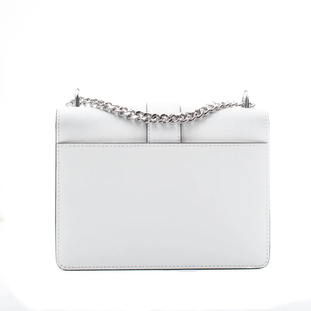 Michael Kors White Leather Shoulder Bag Michael Kors