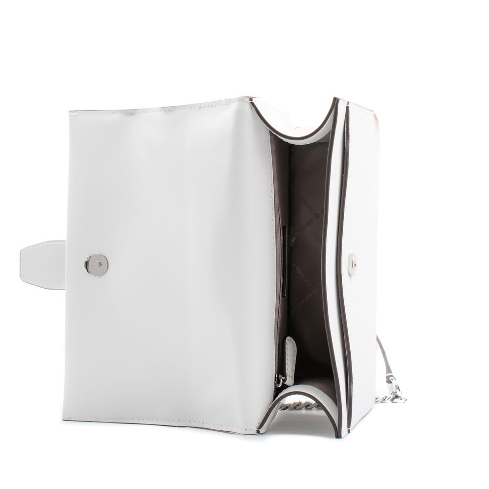 Michael Kors White Leather Shoulder Bag Michael Kors