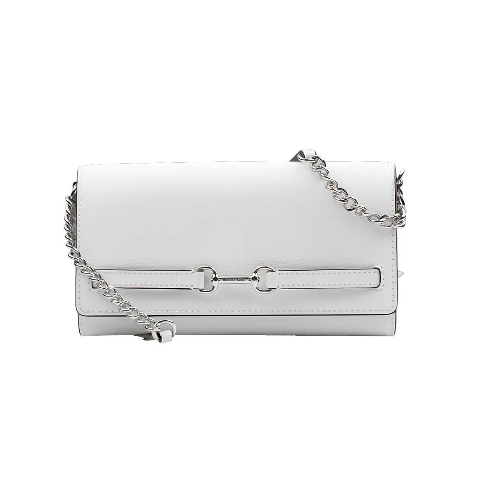 Michael Kors White Leather Crossbody Bag Michael Kors