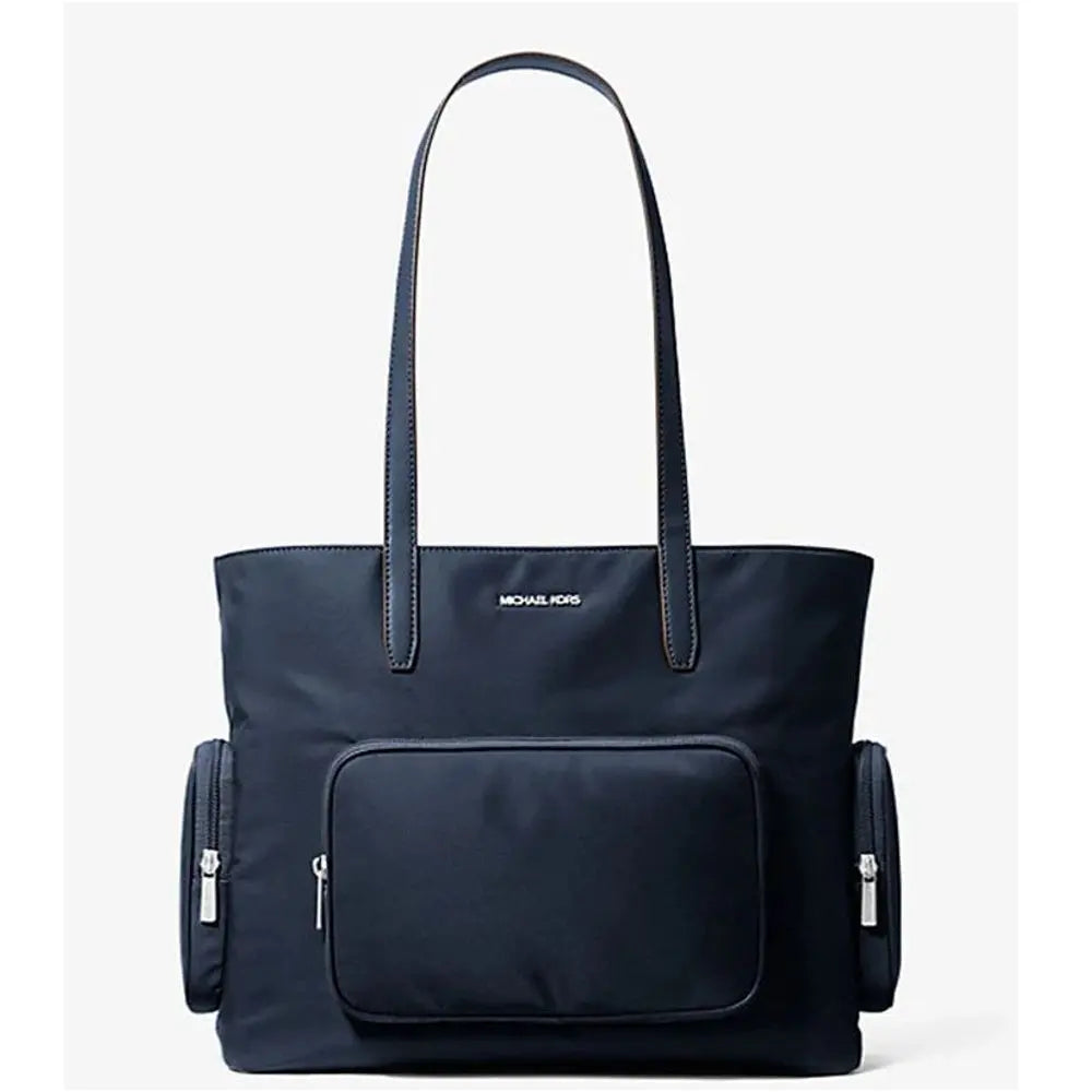Michael Kors Blue Nylon Tote Bag Michael Kors