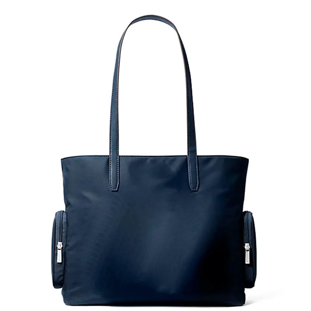 Michael Kors Blue Nylon Tote Bag Michael Kors