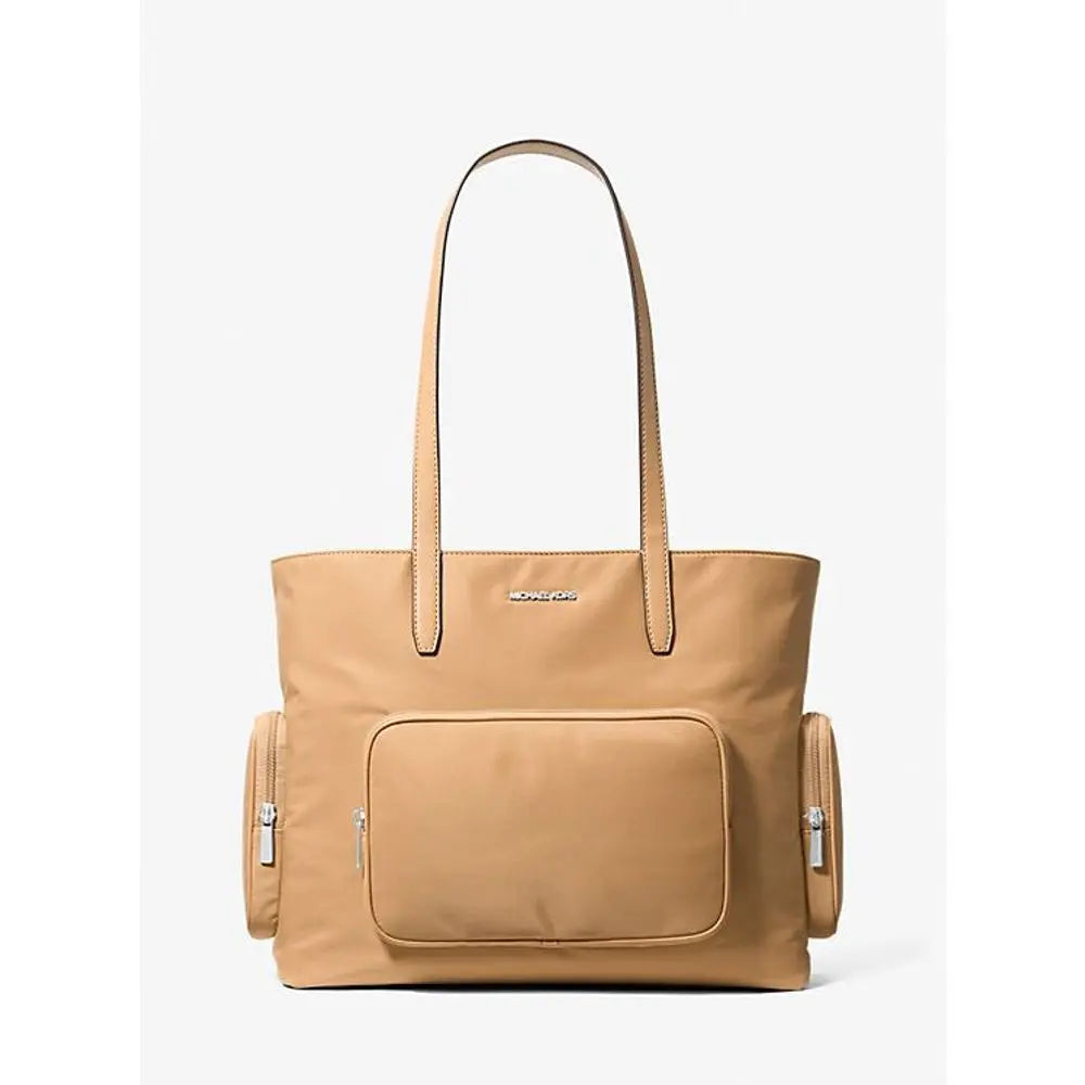 Michael Kors Brown Nylon Tote Bag Michael Kors