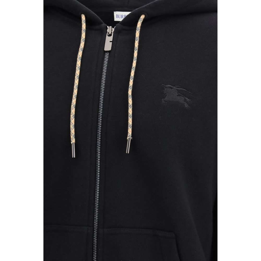 Burberry Black Cotton Sweatshirt Burberry