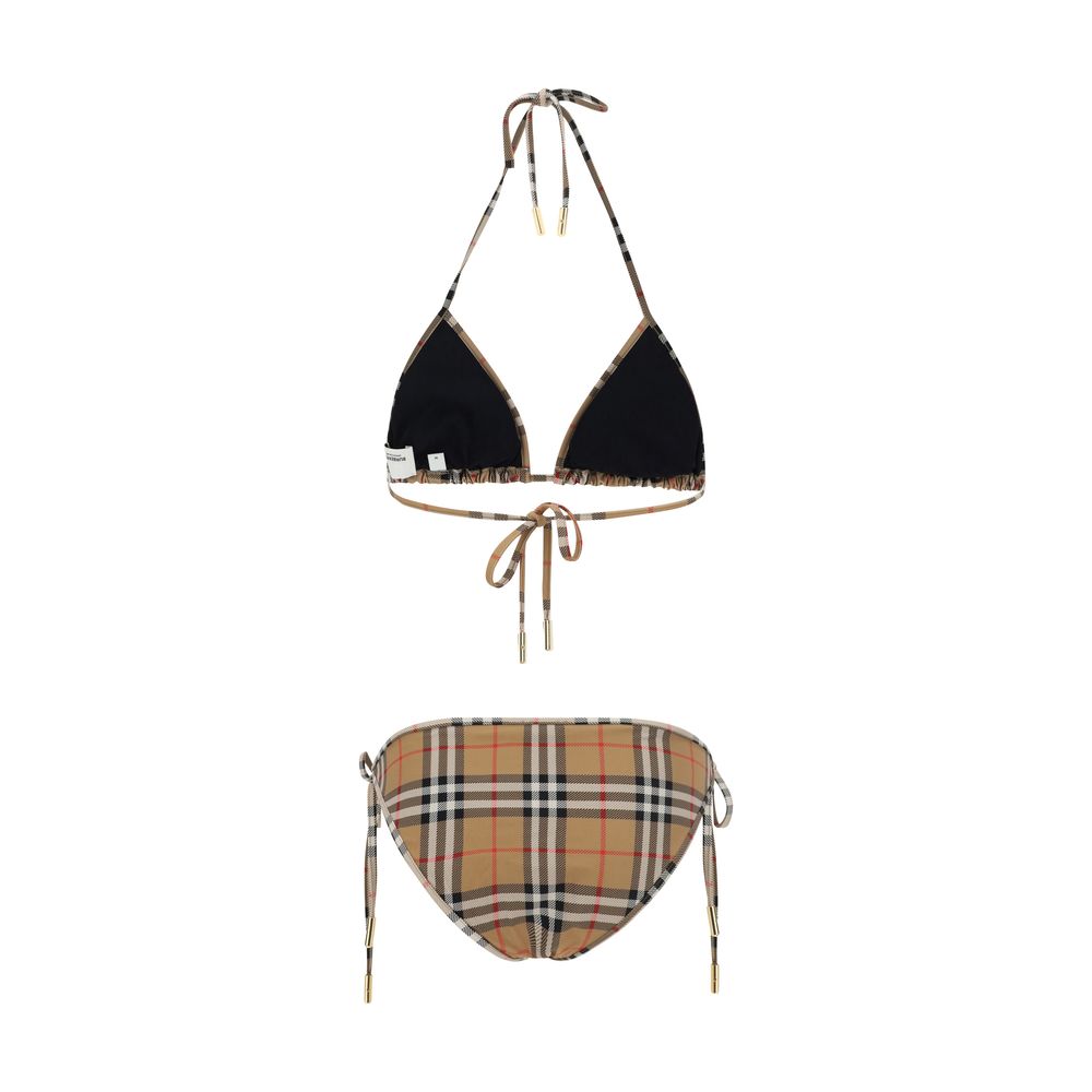 Burberry Brown Polyamide Bikini Burberry