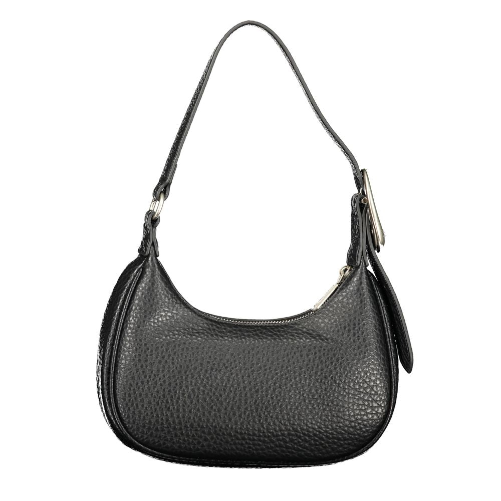 Mario Valentino Black Polyurethane Women's Bag Mario Valentino