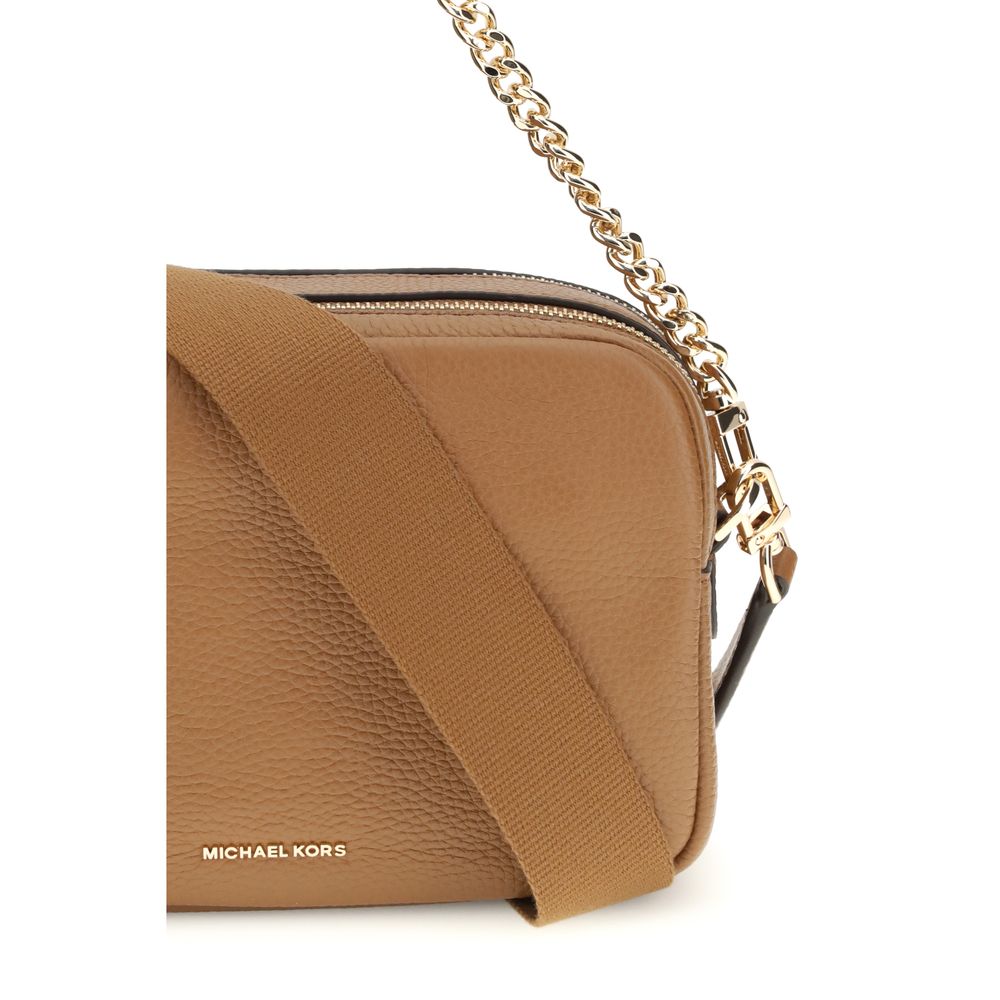Michael Kors Brown Calf Leather Bos Taurus Shoulder Bag Michael Kors
