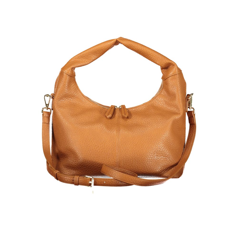 Mario Valentino Brown Polyurethane Women's Bag Mario Valentino