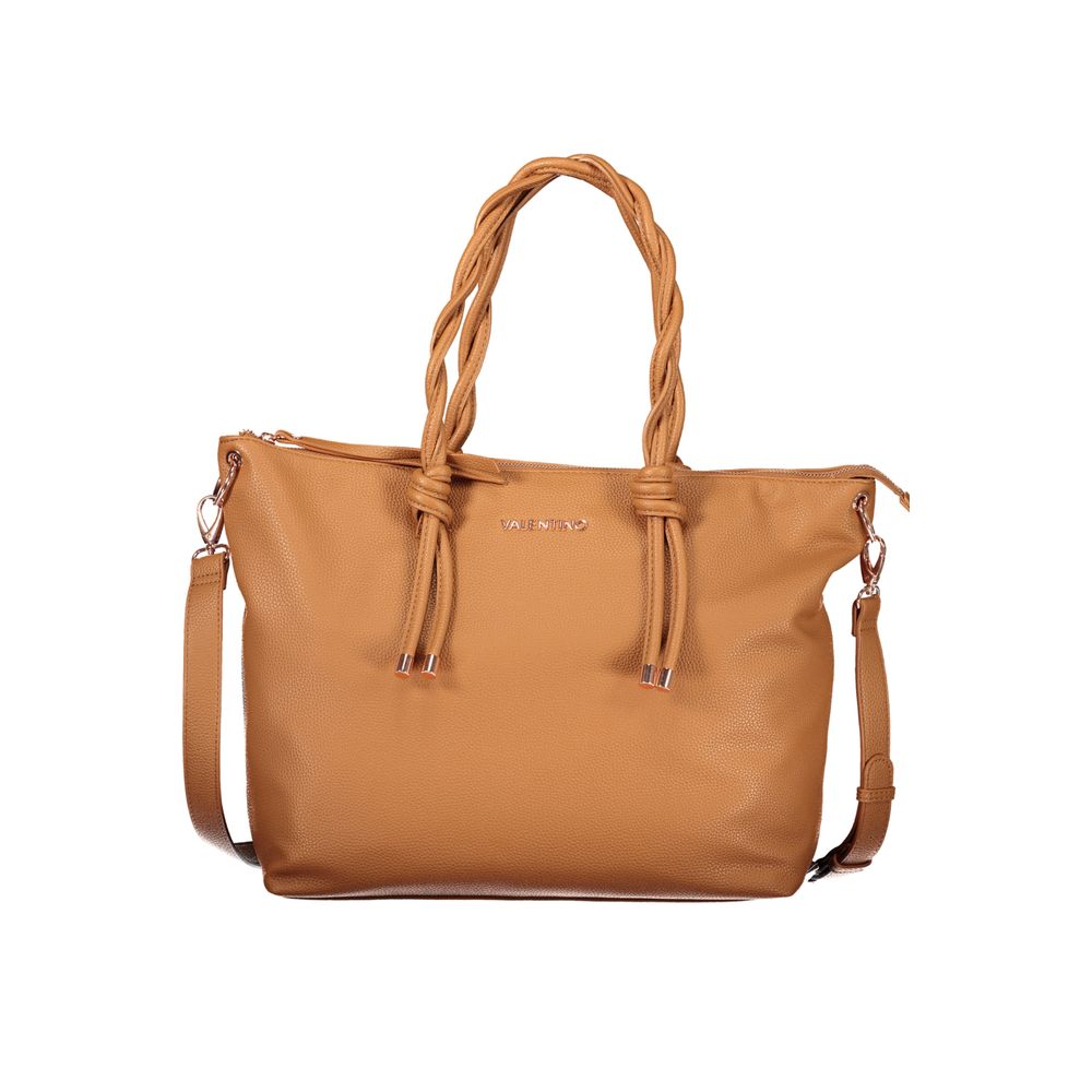 Mario Valentino Brown Polyurethane Women's Bag Mario Valentino