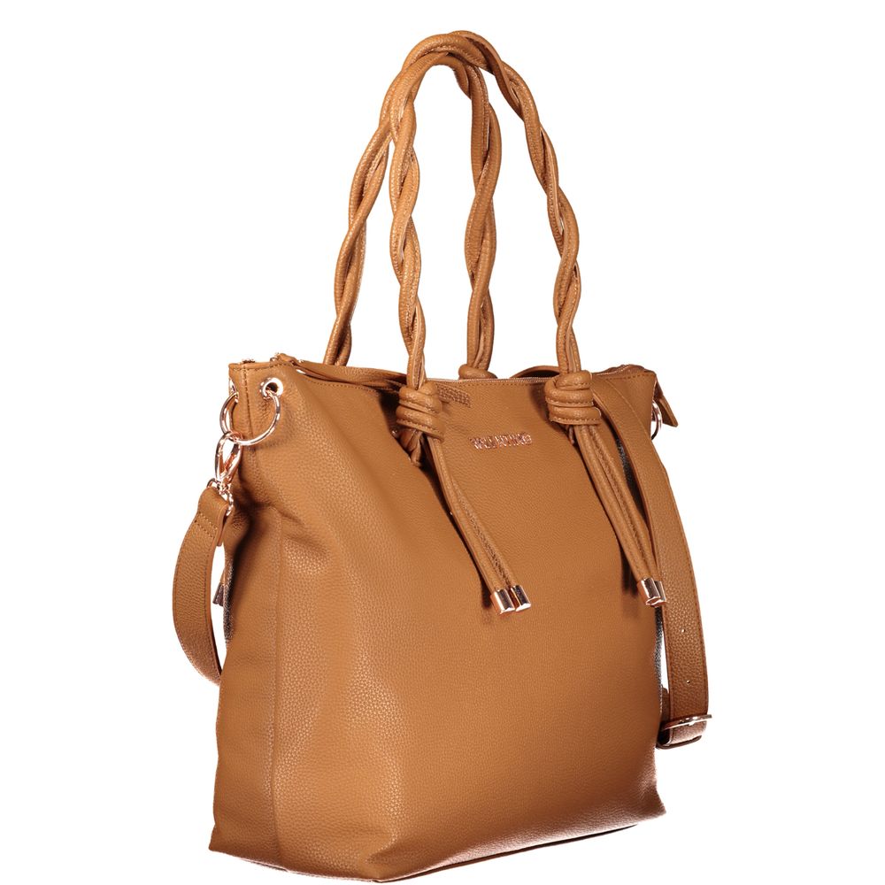 Valentino Brown Polyethylene Handbag Valentino
