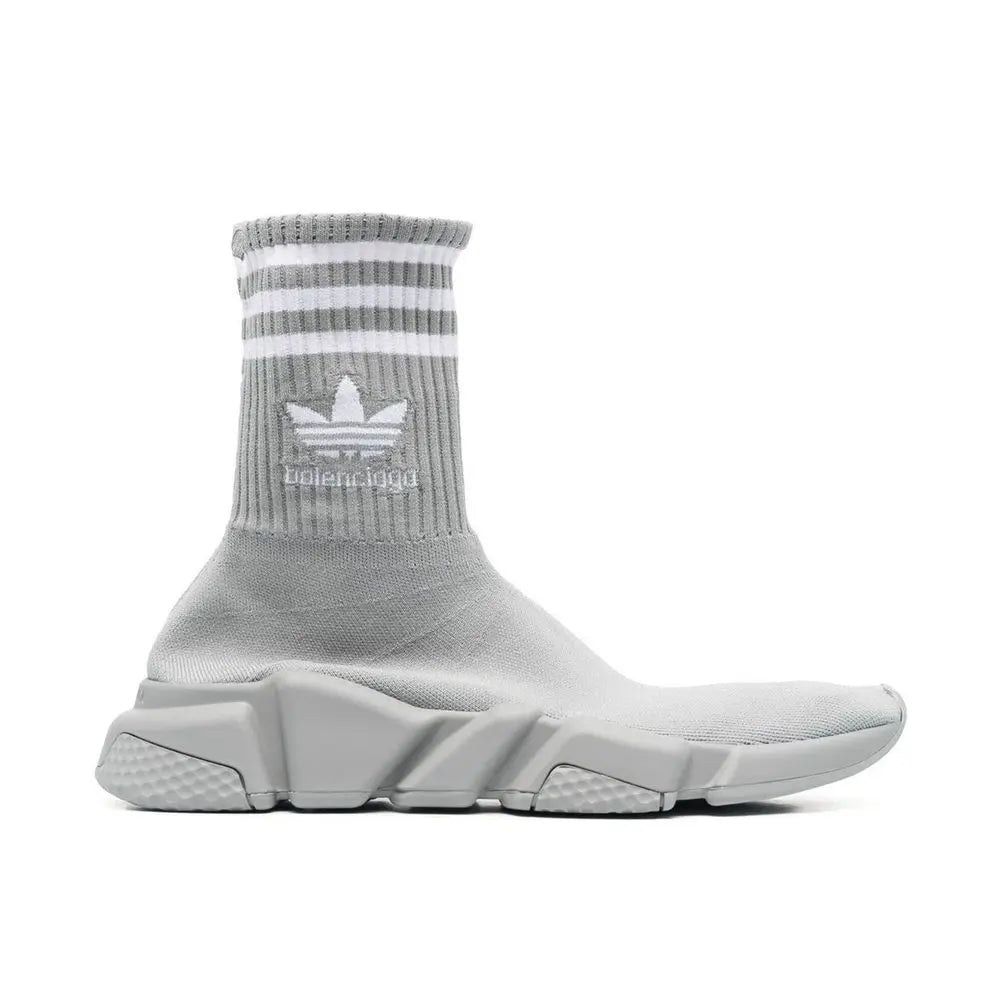 BALENCIAGA X ADIDAS Gray Nylon Athletic Sneakers BALENCIAGA X ADIDAS