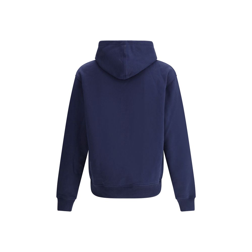 Ami Paris Blue Cotton Sweatshirt Ami Paris