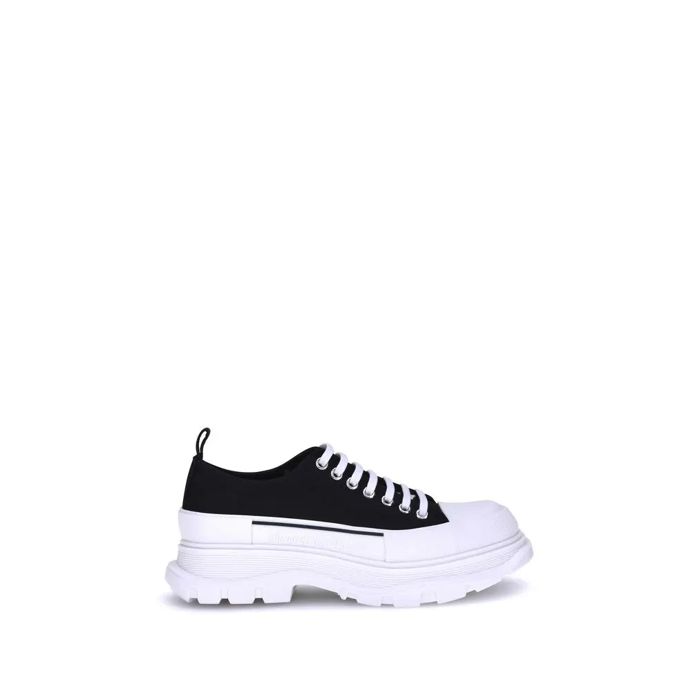 Alexander McQueen Black Canvas Chunky Sneakers Alexander McQueen