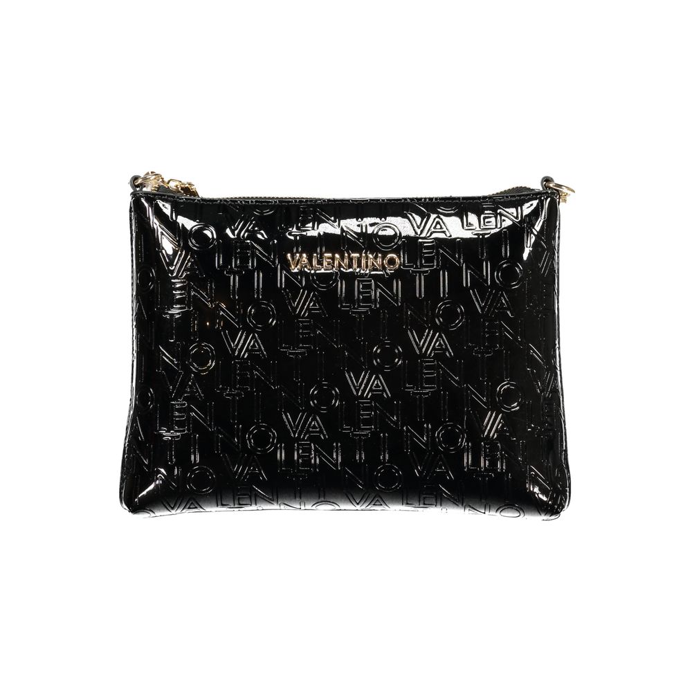 Mario Valentino Black Polyurethane Women's Bag Mario Valentino