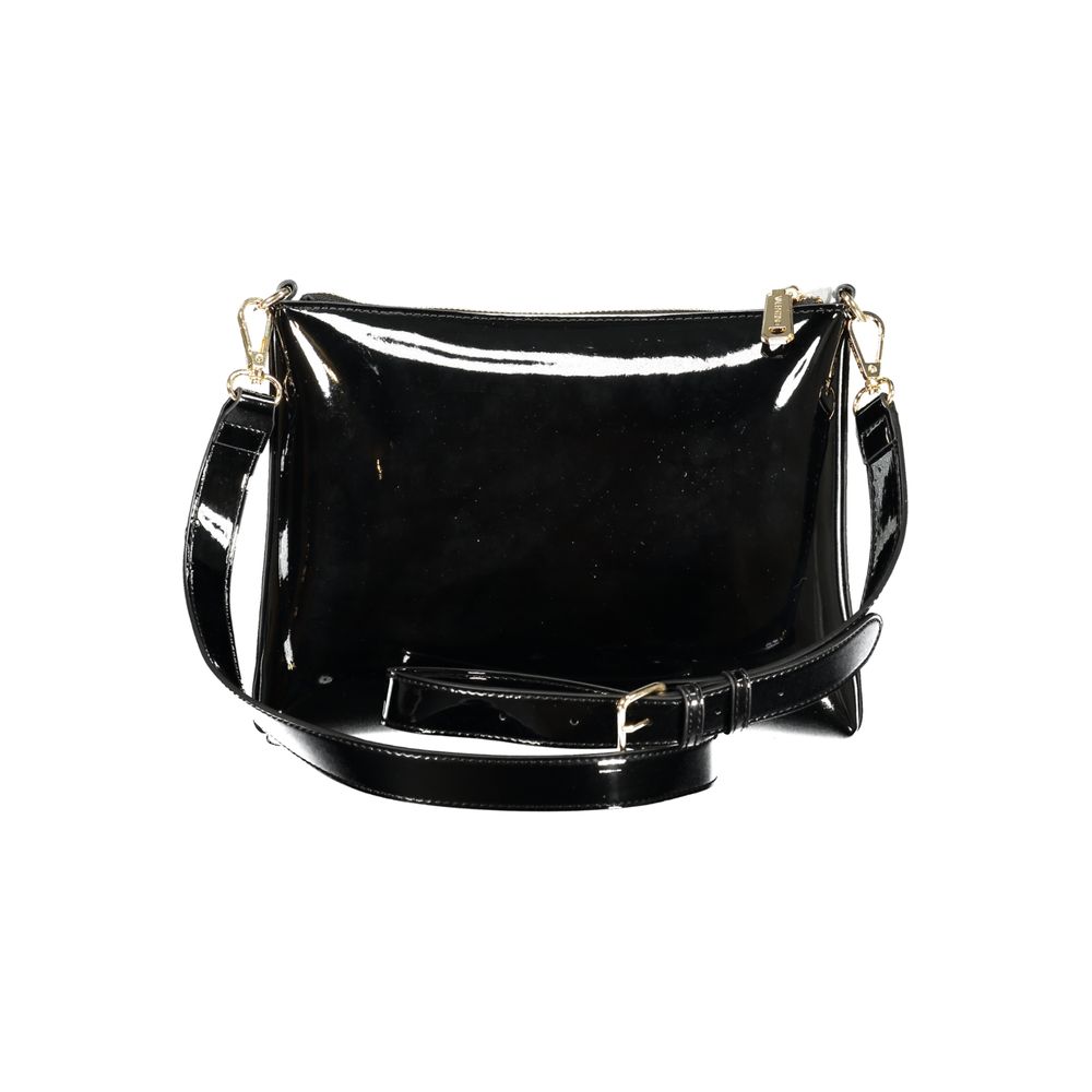 Mario Valentino Black Polyurethane Women's Bag Mario Valentino