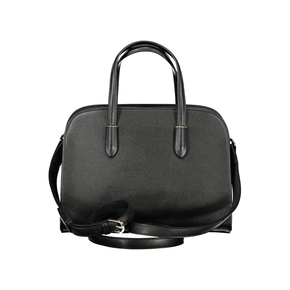 Mario Valentino Black Polyurethane Women's Bag Mario Valentino