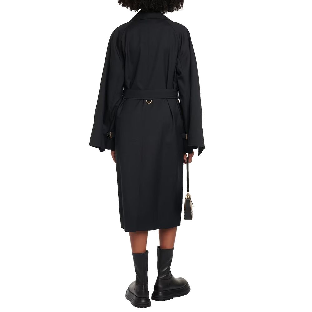 Burberry Black Polyester False Burberry
