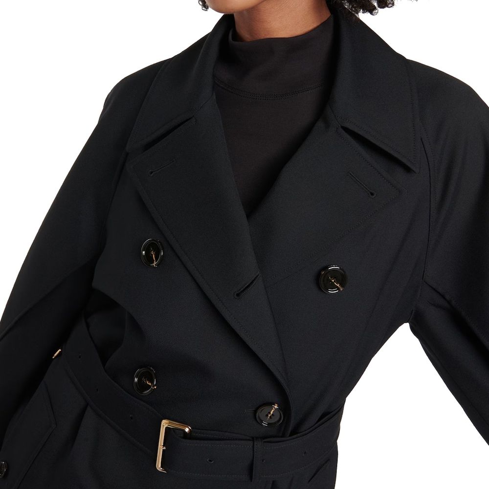 Burberry Black Polyester False Burberry