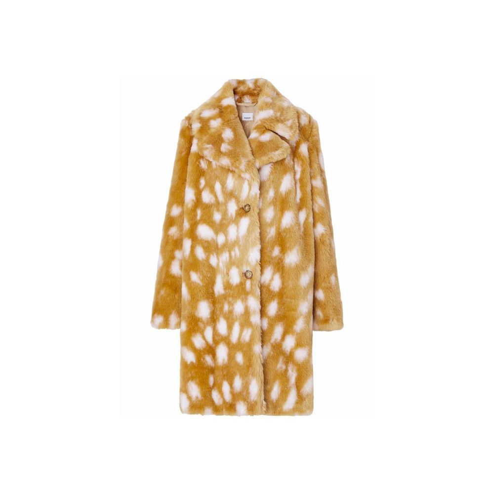 Burberry Beige Lambskin False Burberry