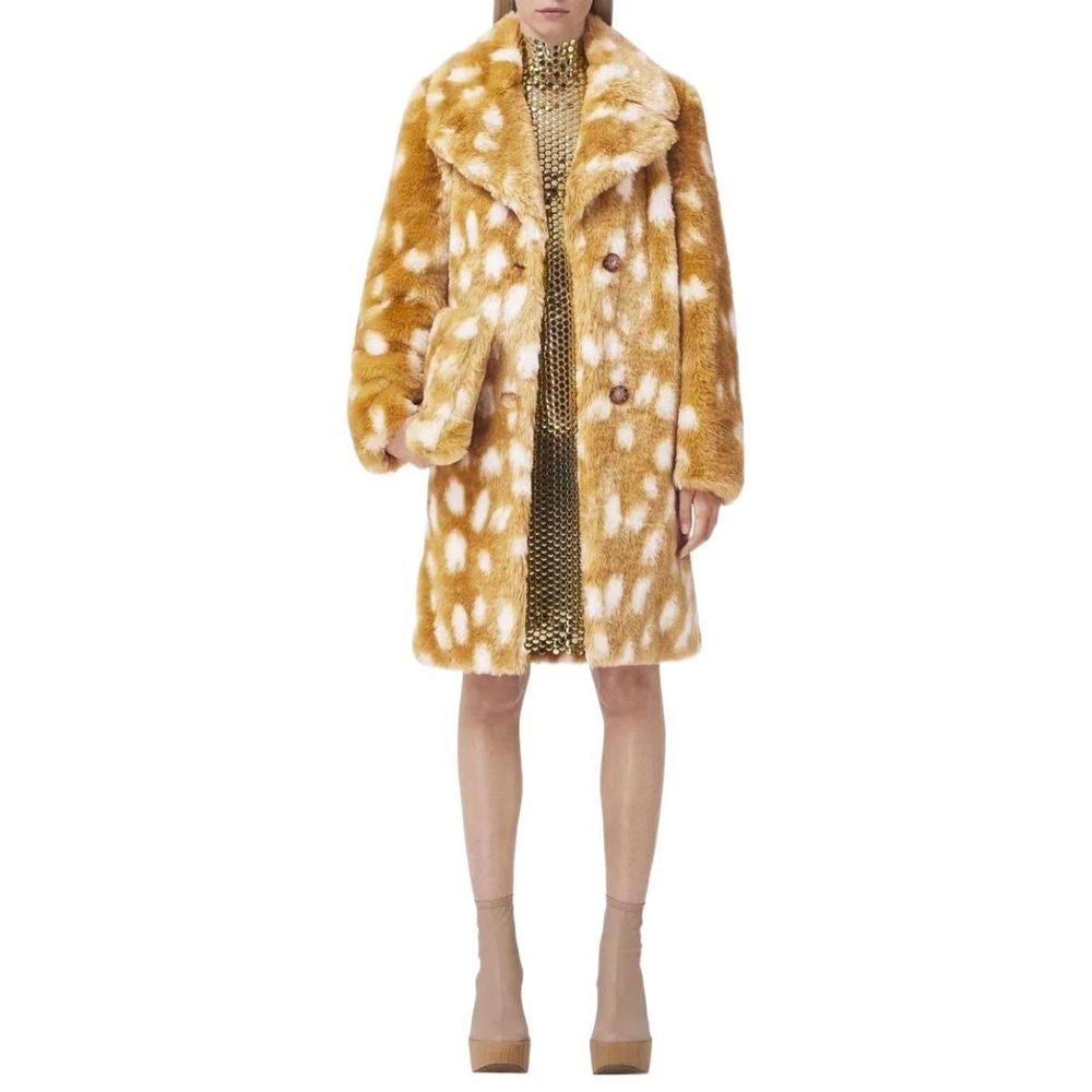 Burberry Beige Lambskin False Burberry