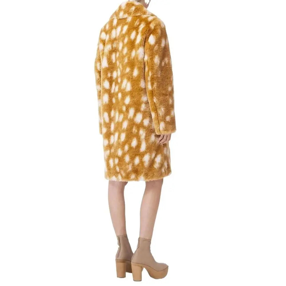 Burberry Beige Lambskin Coat Burberry