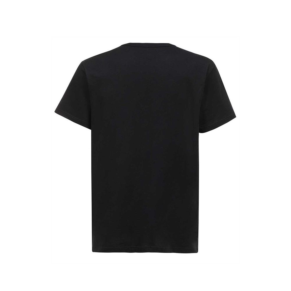 Alexander McQueen Black Cotton T-Shirt Alexander McQueen