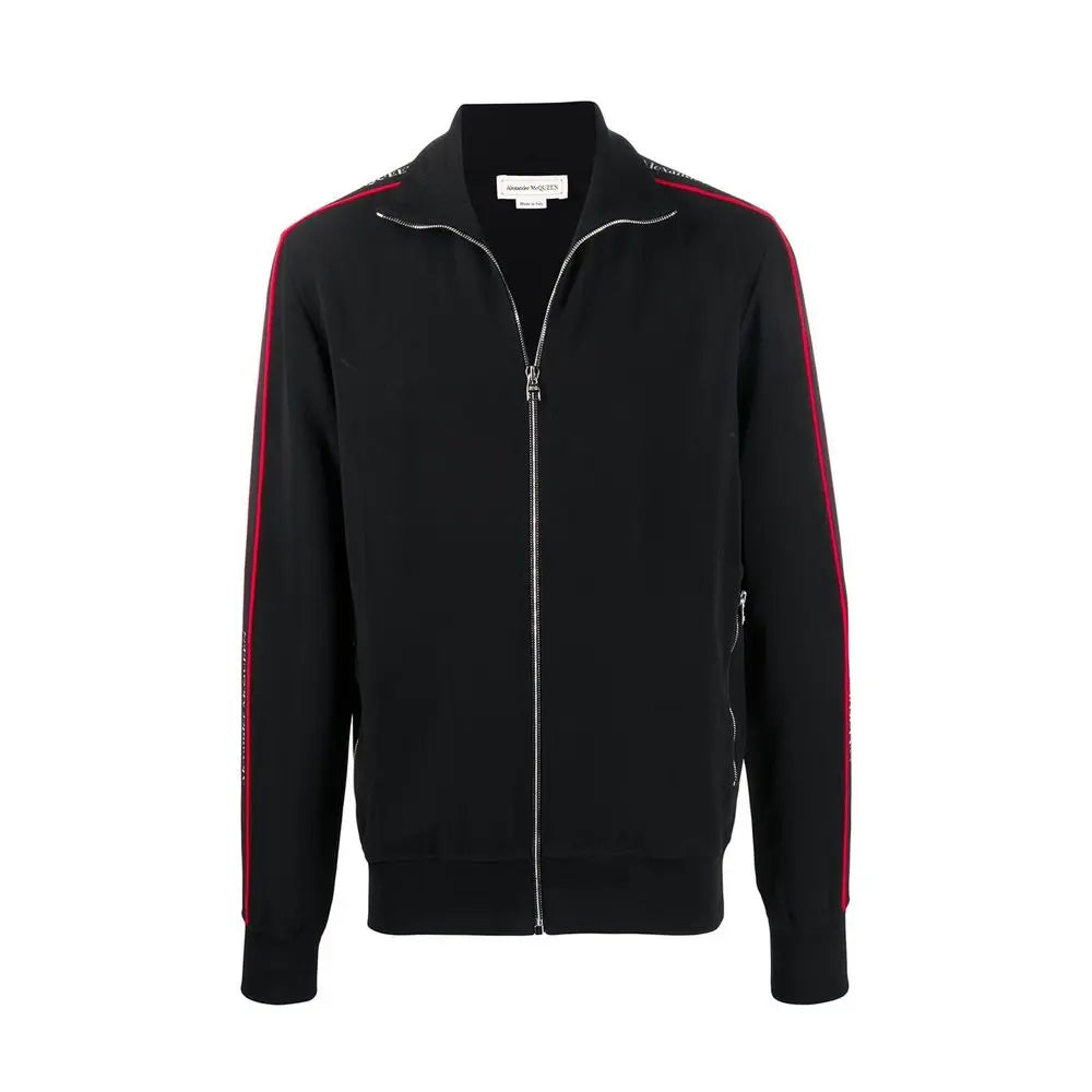 Alexander McQueen Black Viscose Sweatshirt Alexander McQueen