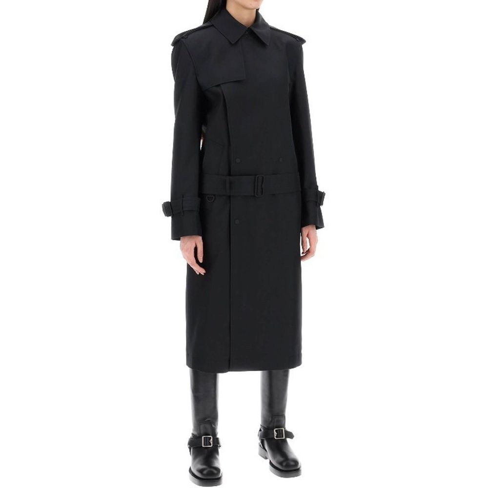Burberry Black Polyester False Burberry