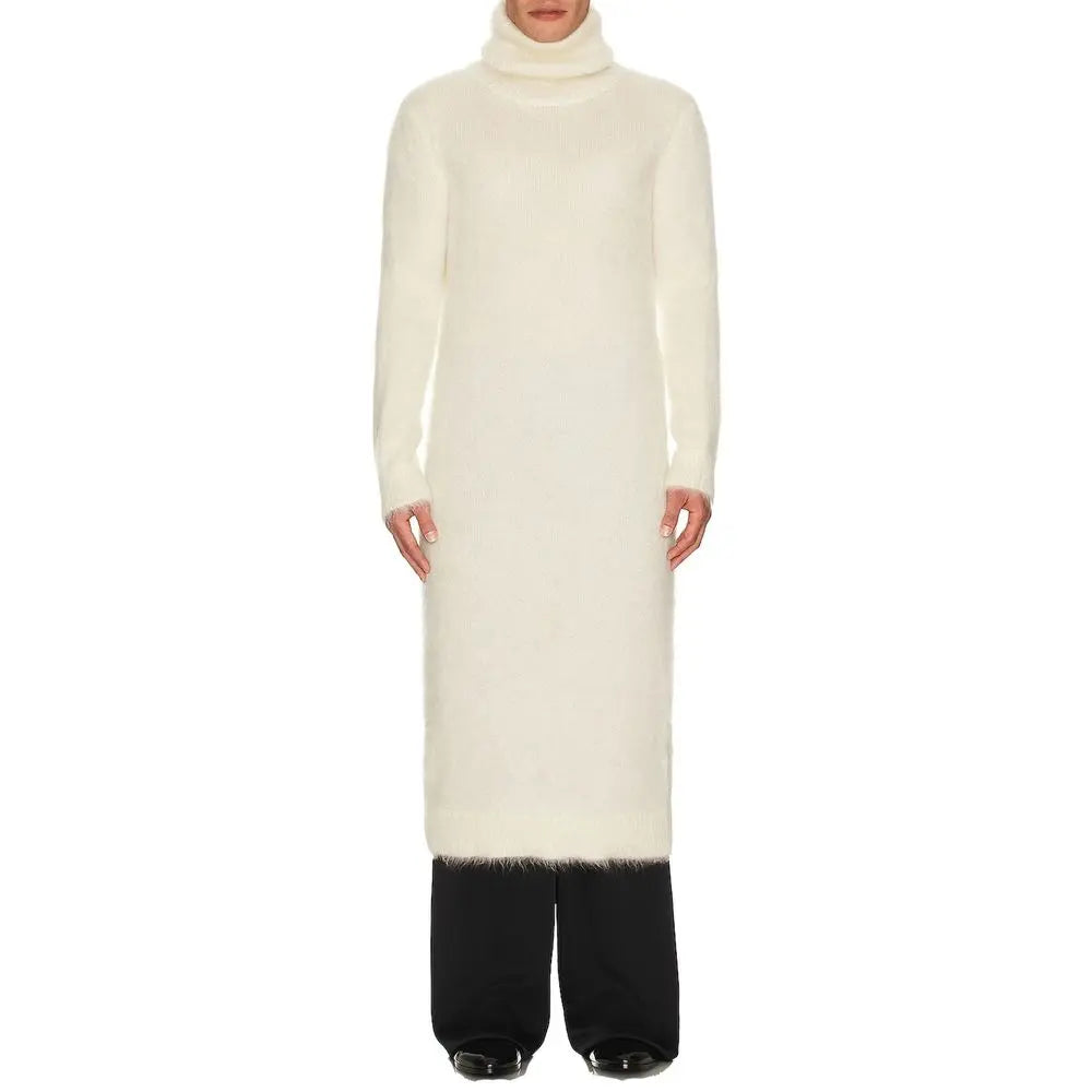 Saint Laurent White Mohair Sweatshirt Saint Laurent