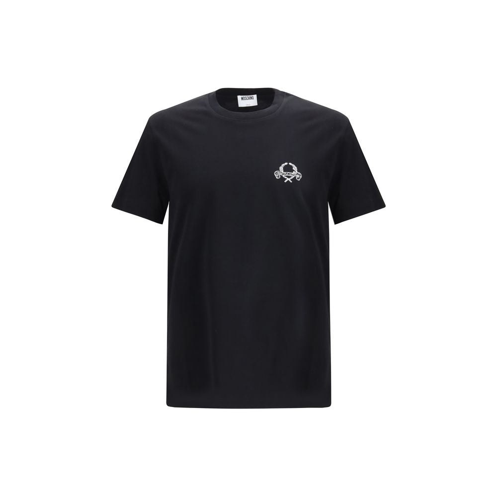 Moschino Black Cotton T-Shirt Moschino