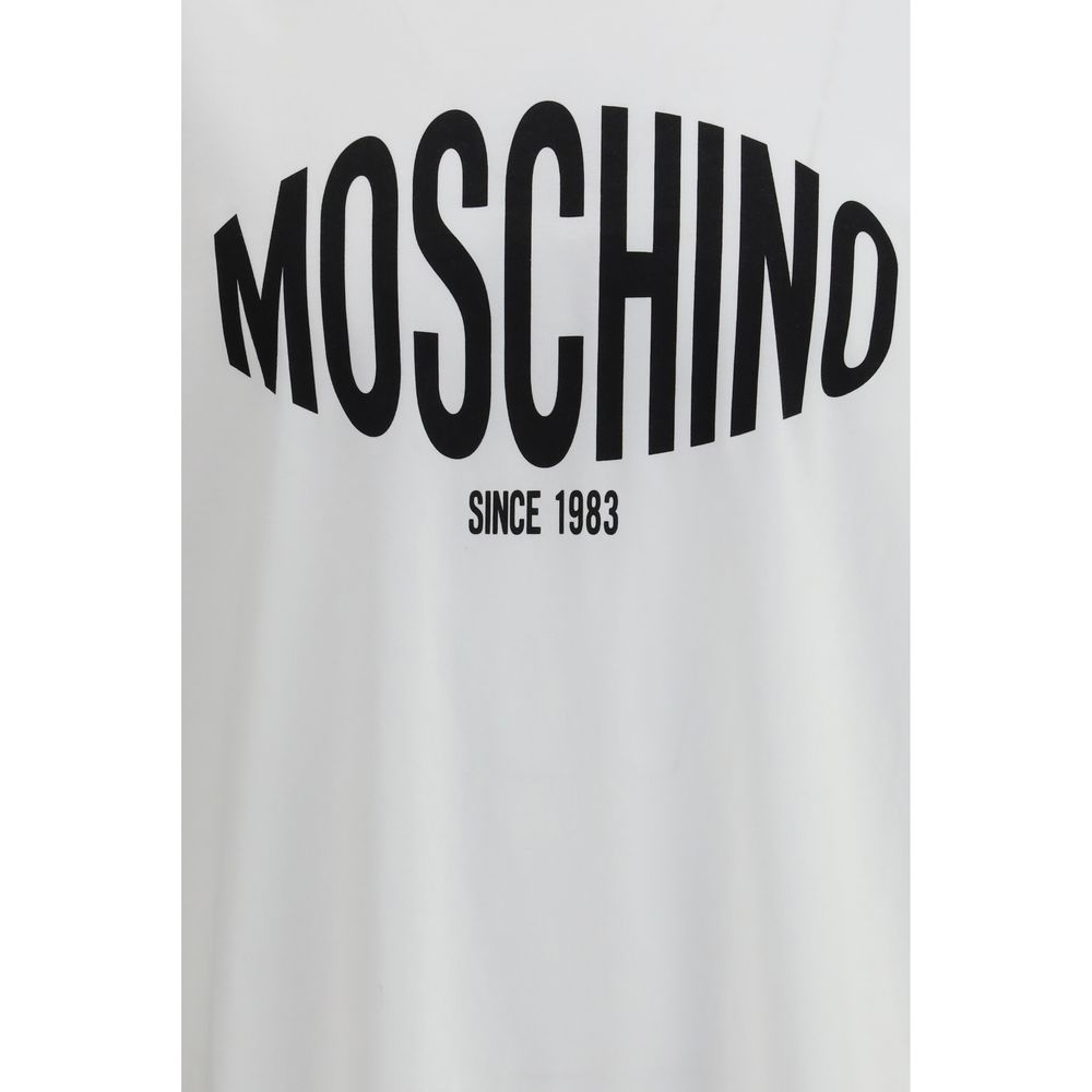 Moschino White Cotton T-Shirt Moschino