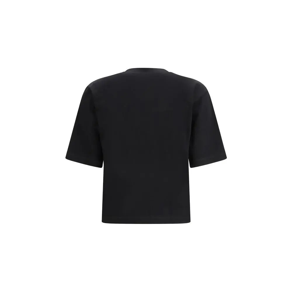 Off-White Black Cotton T-Shirt Off-White