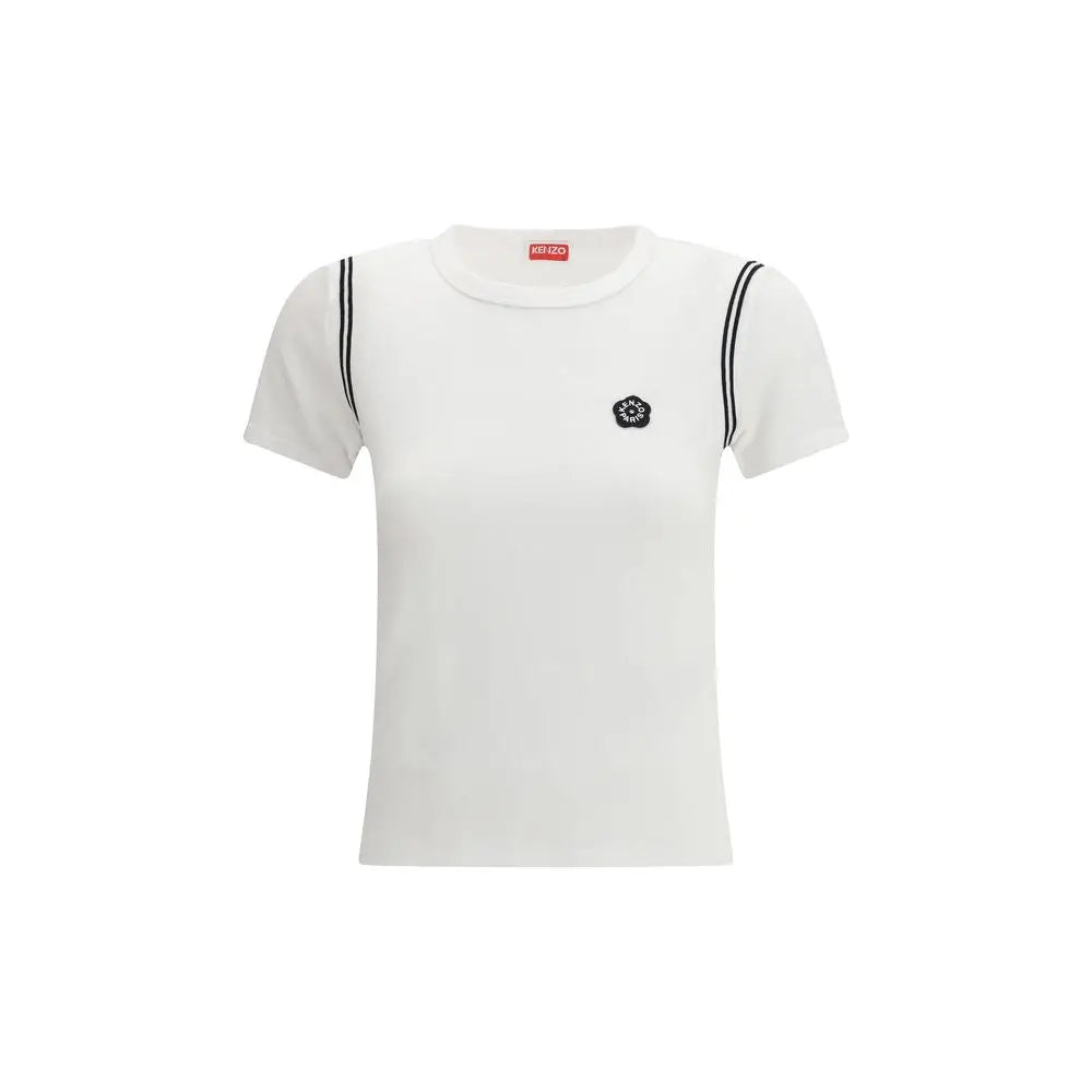 Kenzo White Cotton T-Shirt Kenzo