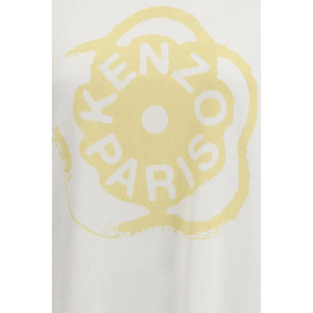 Kenzo White Cotton T-Shirt Kenzo