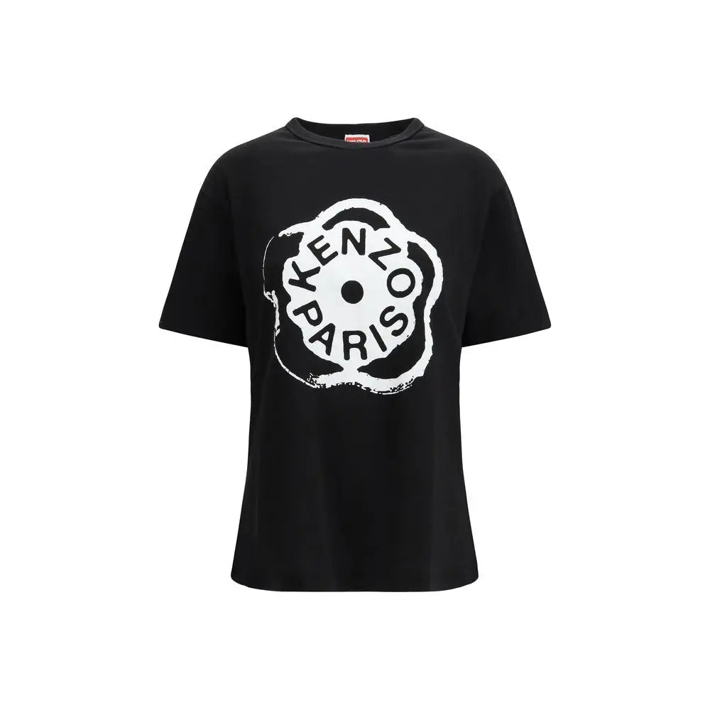 Kenzo Black Cotton T-Shirt Kenzo