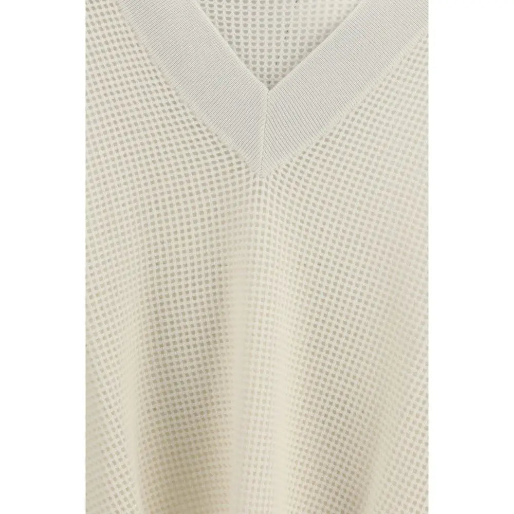 Brunello Cucinelli Beige Cashmere Sweater Brunello Cucinelli