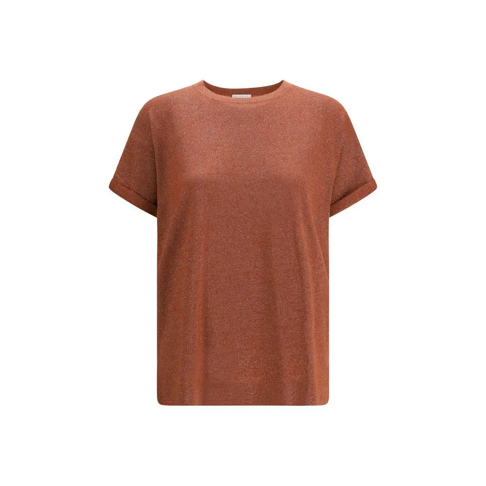 Brunello Cucinelli Multicolor Nylon T-Shirt Brunello Cucinelli