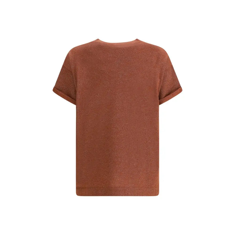 Brunello Cucinelli Multicolor Nylon T-Shirt Brunello Cucinelli