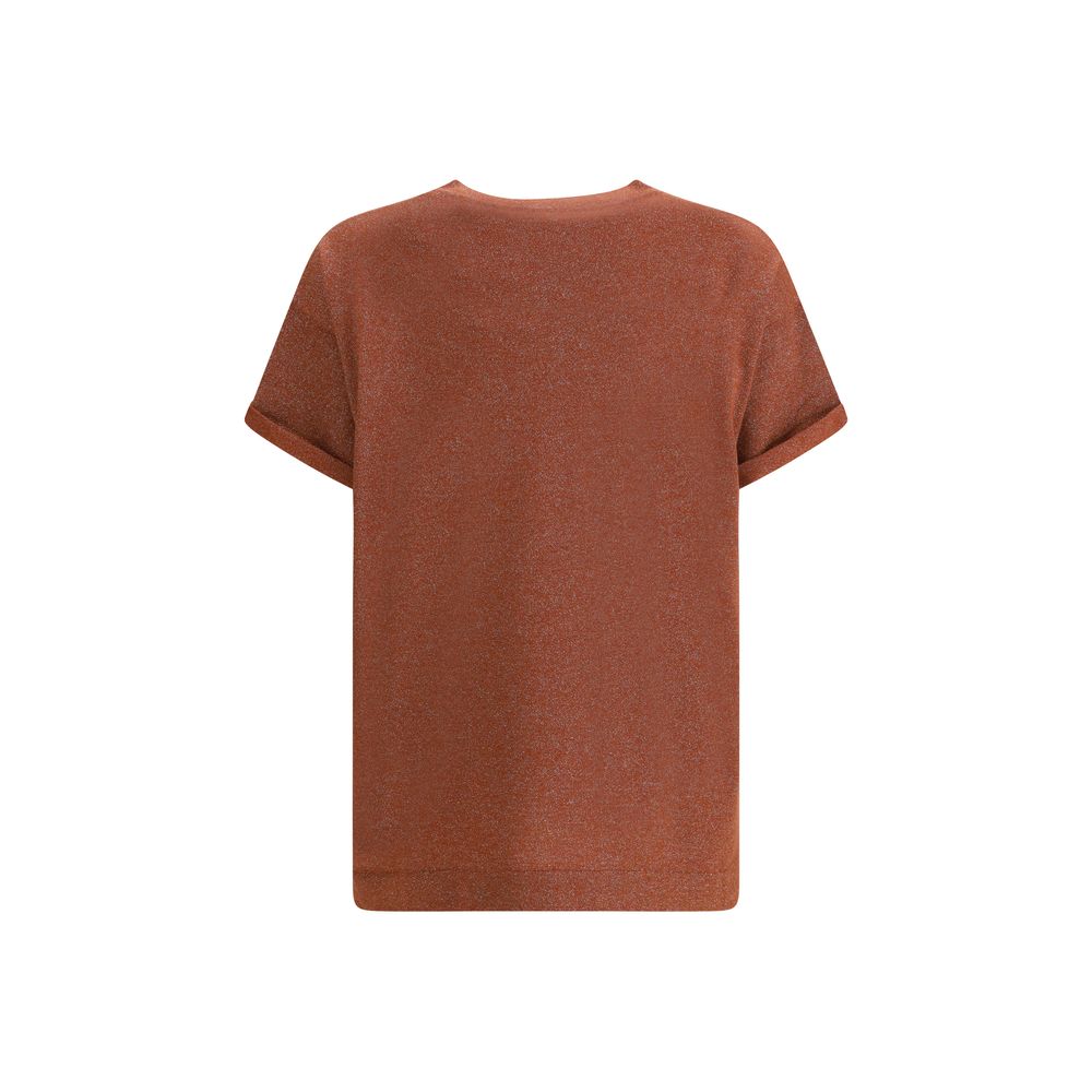 Brunello Cucinelli Multicolor Nylon T-Shirt Brunello Cucinelli