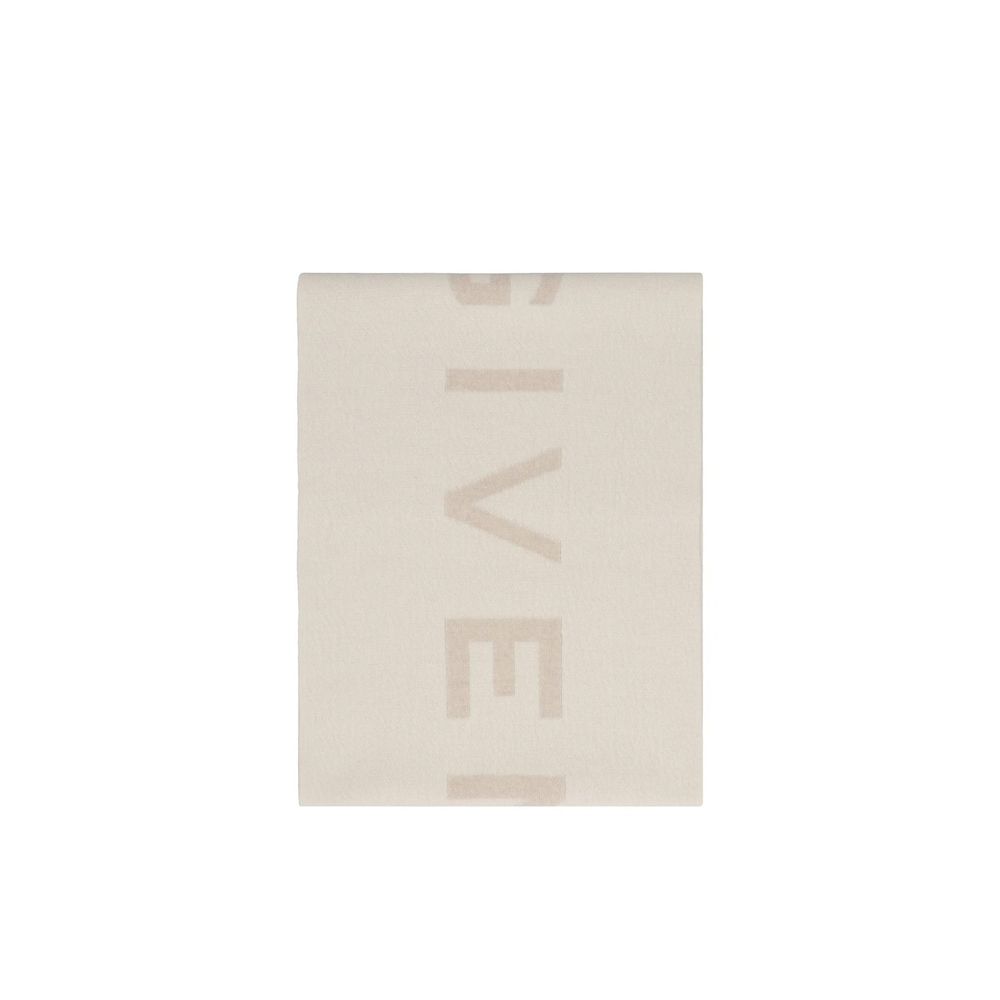 Givenchy Beige Cashmere Scarf Givenchy