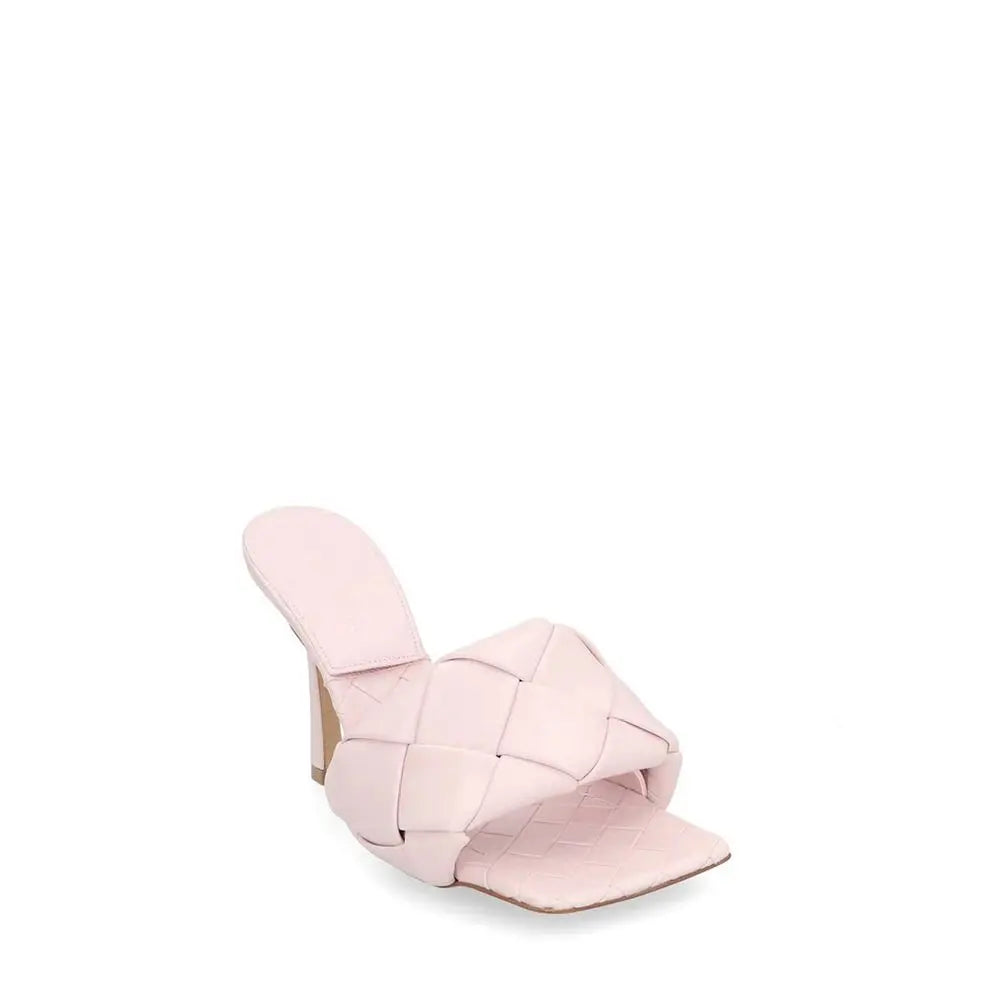Bottega Veneta Multicolor Leather Mules Bottega Veneta