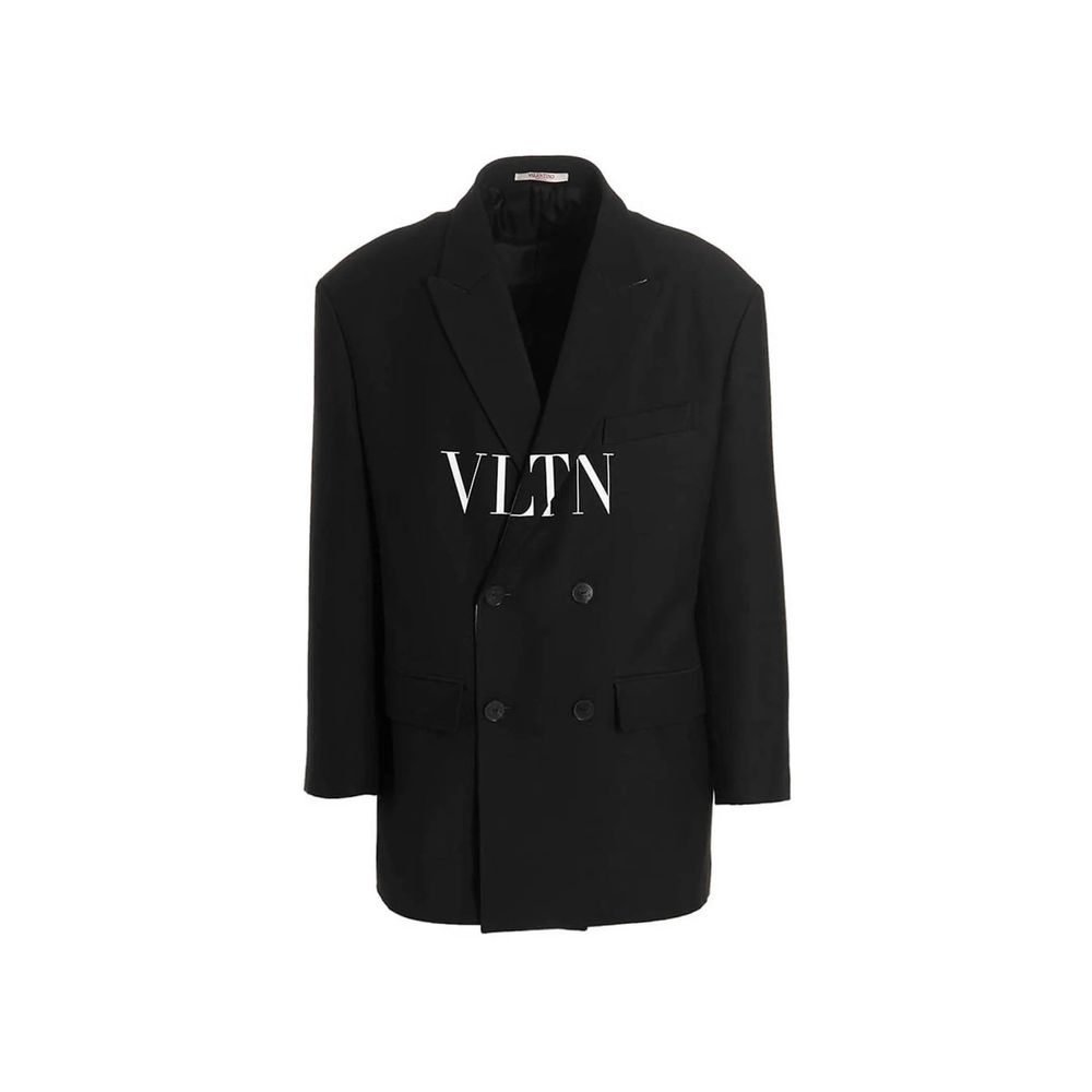 Valentino Garavani Black Silk Blazer Valentino Garavani