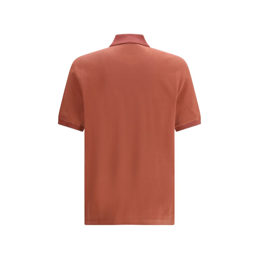 Brunello Cucinelli Multicolor Cotton Polo Shirt Brunello Cucinelli
