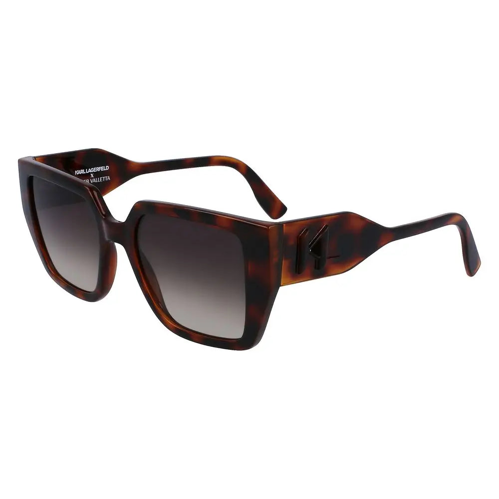 Karl Lagerfeld Brown Injected Sunglasses Karl Lagerfeld