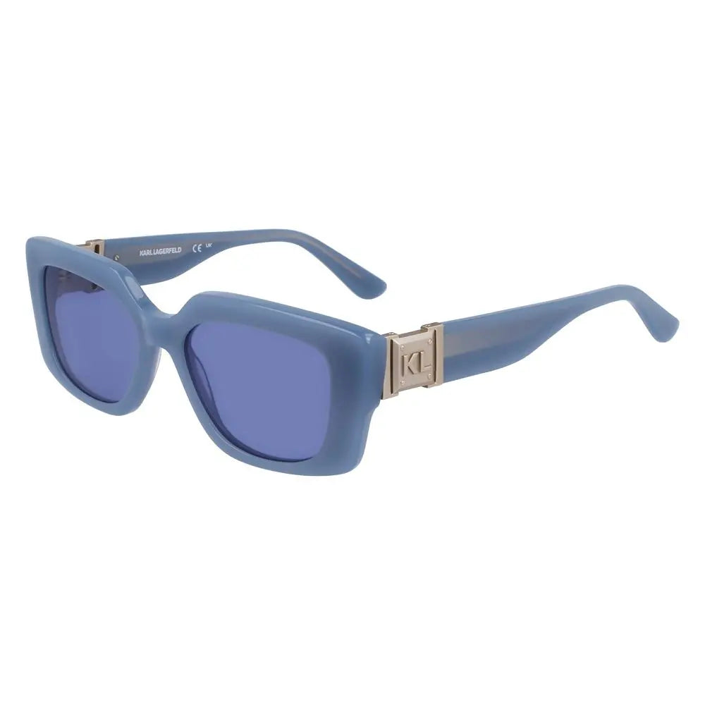 Karl Lagerfeld Blue Acetate Sunglasses Karl Lagerfeld