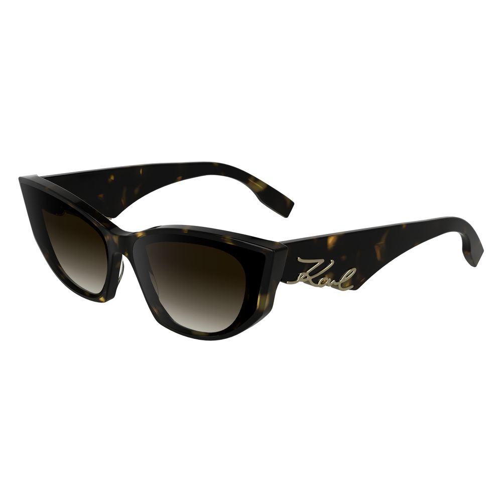 Karl Lagerfeld Black Acetate Sunglasses Karl Lagerfeld