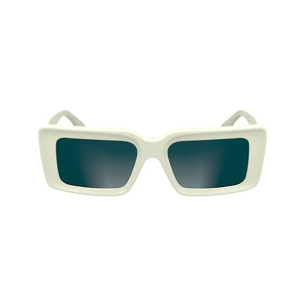 Karl Lagerfeld White Acetate Sunglasses Karl Lagerfeld