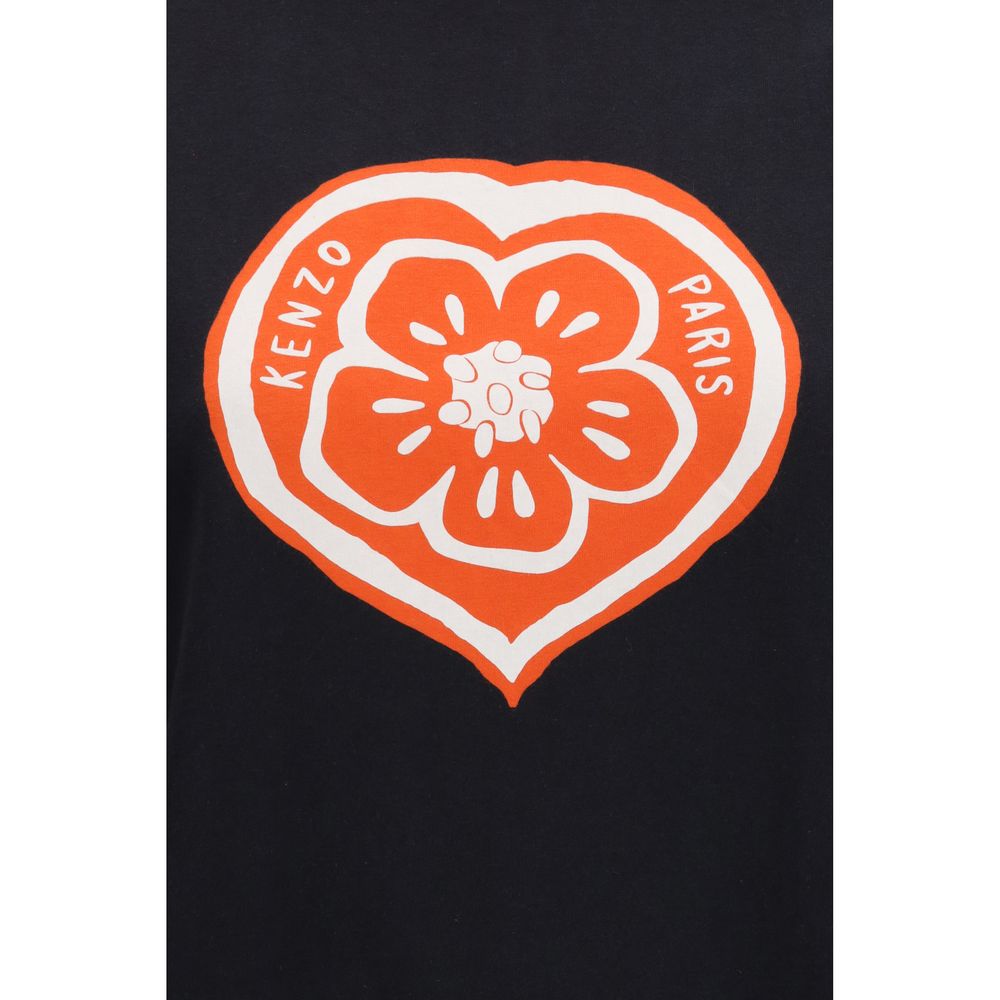 Kenzo Black Cotton T-Shirt Kenzo
