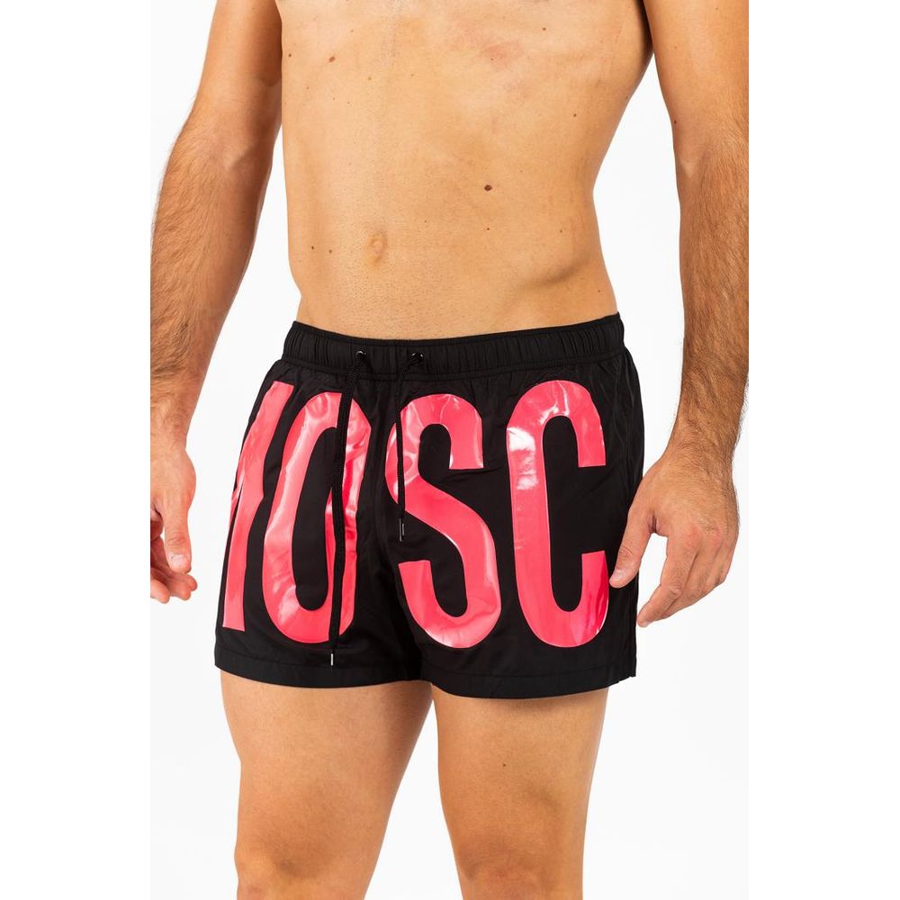 Moschino Fuchsia Polyester Swim Shorts Moschino