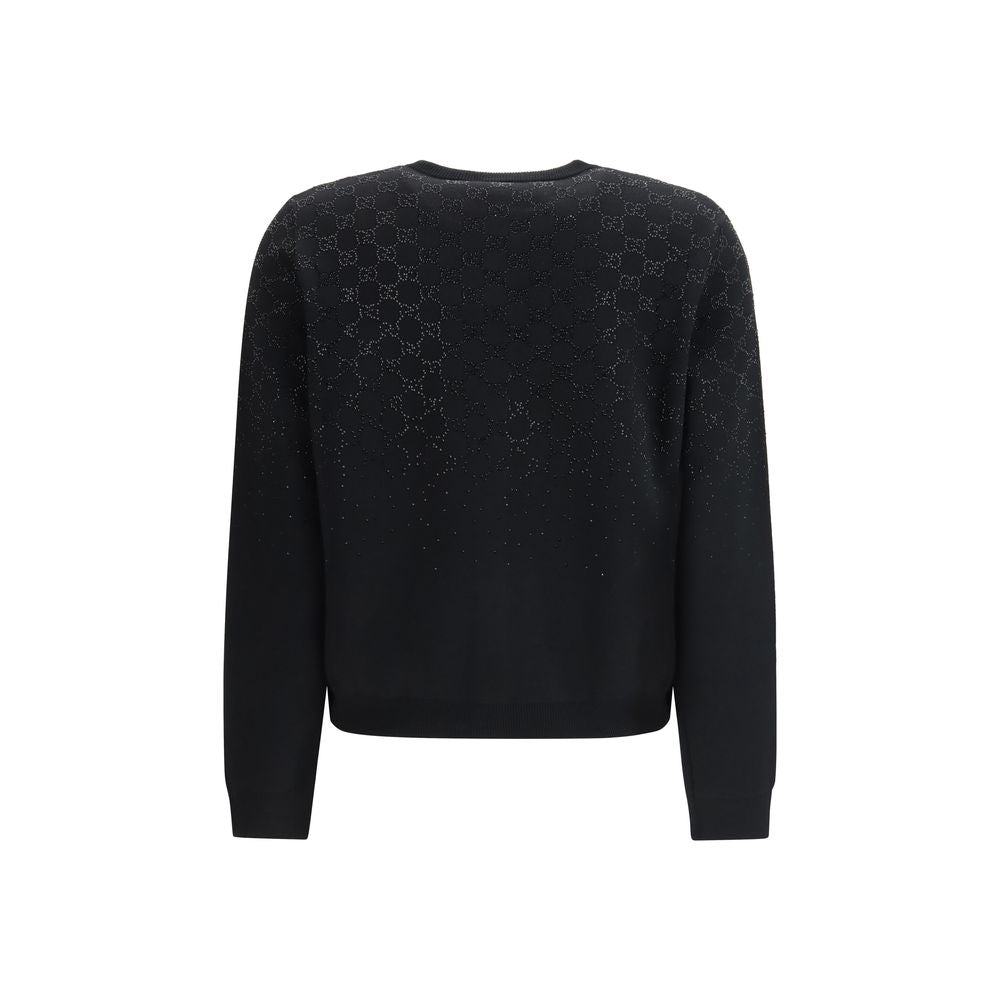 Gucci Black Wool Cardigan Gucci
