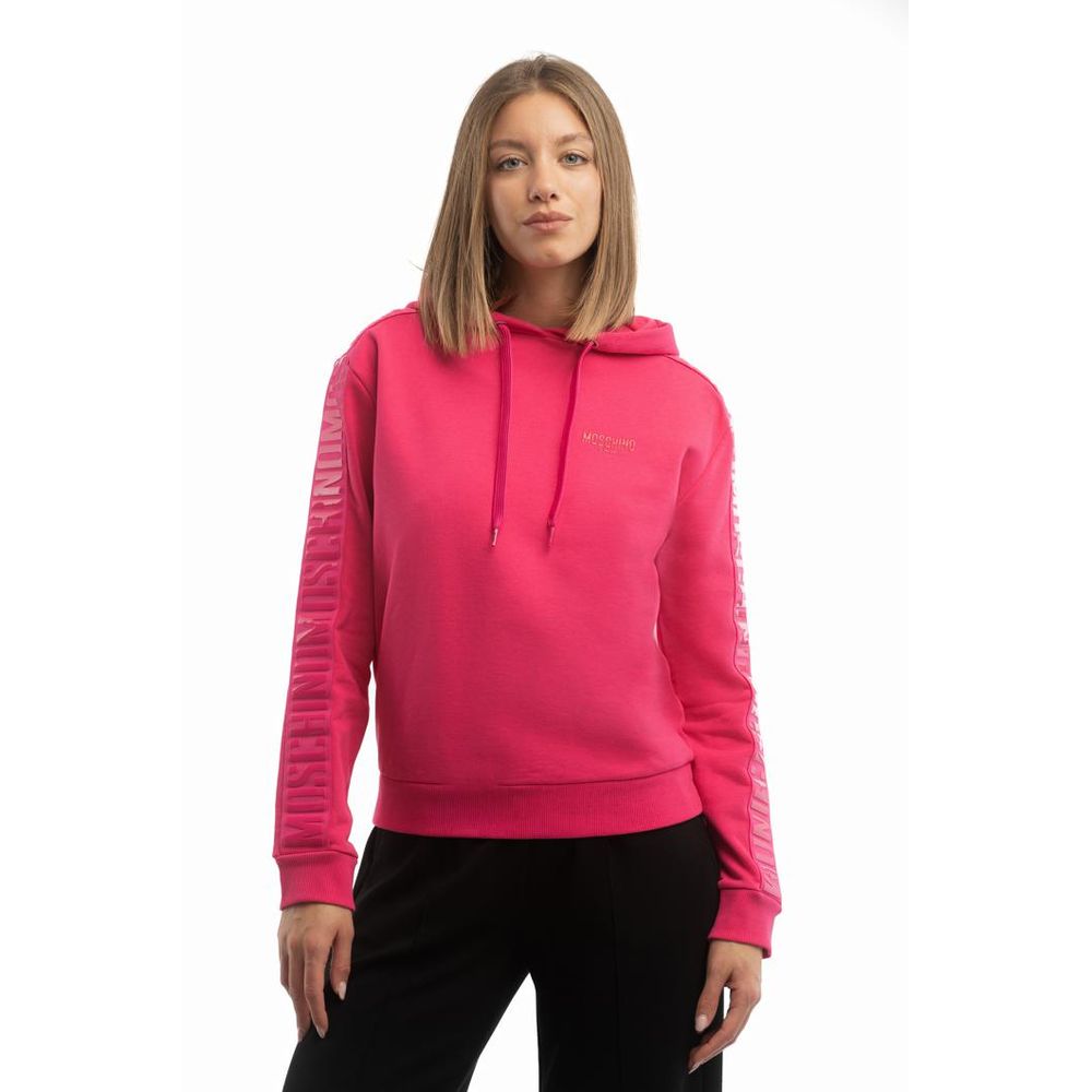 Moschino Fuchsia Cotton Sweatshirt Moschino